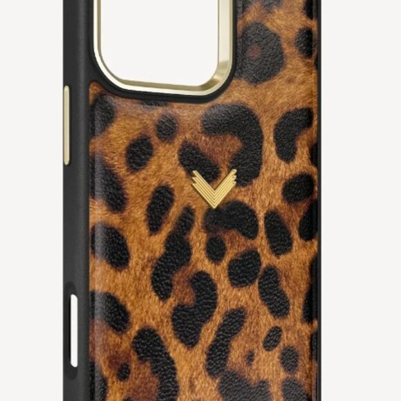 Velante Studio Goat Leather iPhone 16 Pro Case  Panthere Collection  Brand New - Picture 2 of 3